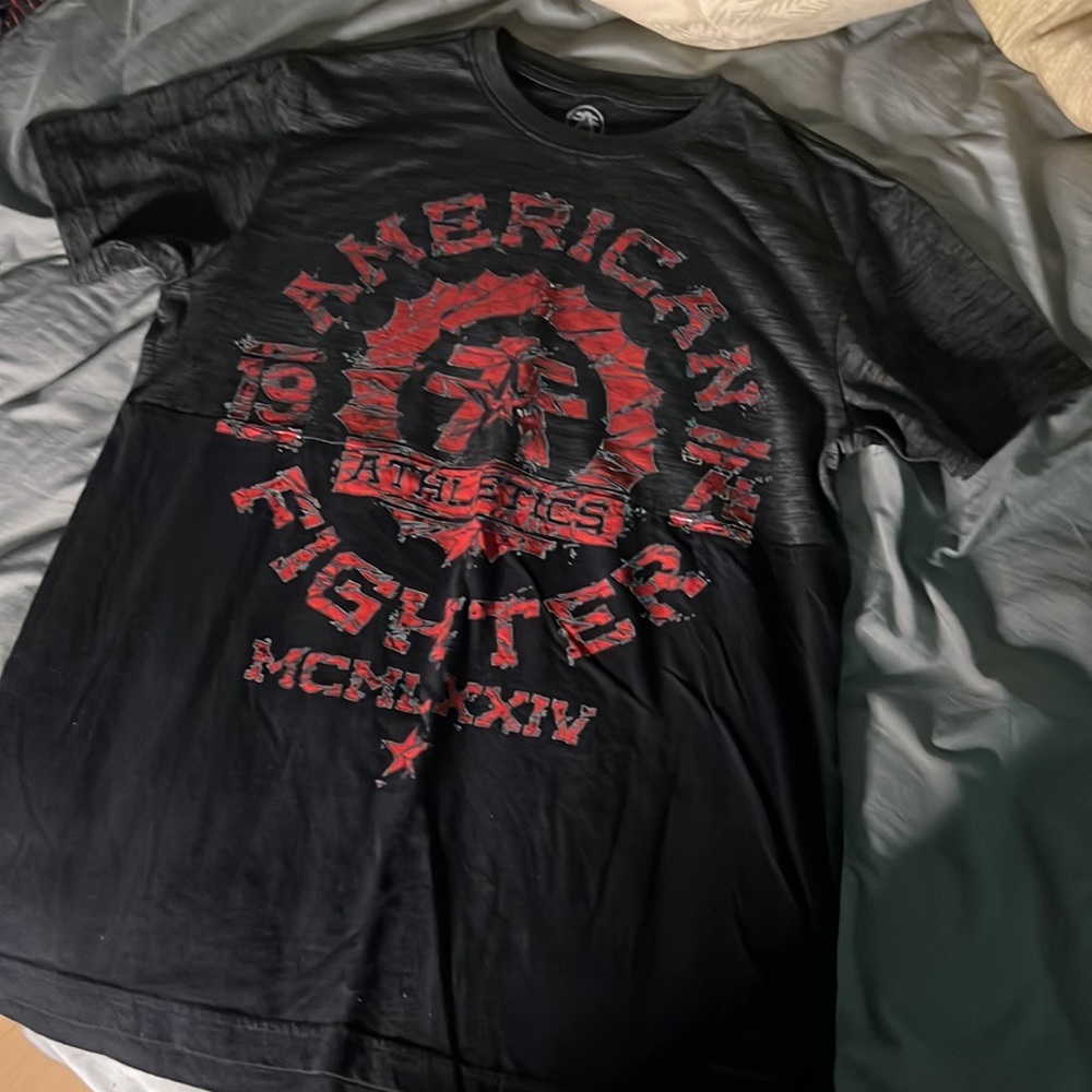 American fighter shirt, size M